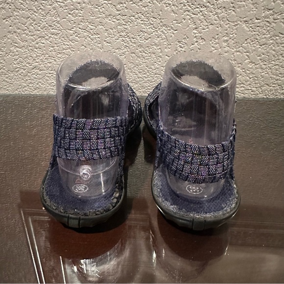 Bernie Mev Blue Denim Balmy Sandals - Picture 7 of 14